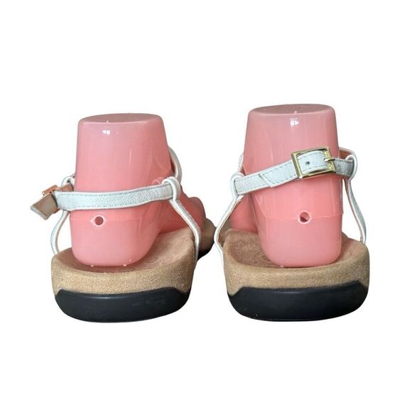 VIONIC Lizbeth T-Strap White Sandals Size 9 - Picture 3 of 10